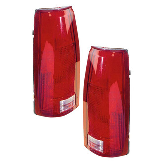 Depo® - Black Factory Replacement Tail Lights