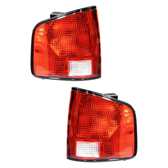 Depo® - Black Factory Replacement Tail Lights