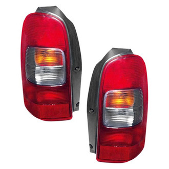 Depo® - Black Factory Replacement Tail Lights