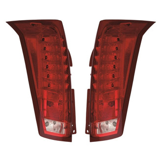 Depo® - Driver and Passenger Side Replacement Tail Lights (CAPA Certified)