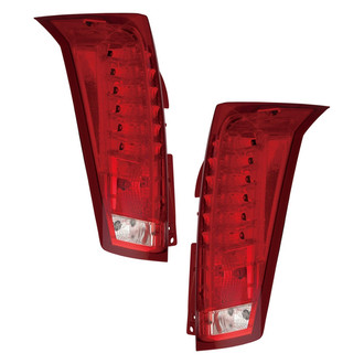 Depo® - Black LED Tail Lights