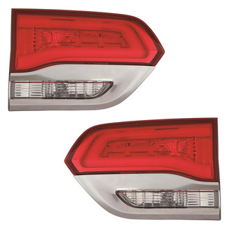Depo® - Driver and Passenger Side Inner Replacement Tail Lights (CAPA Certified)