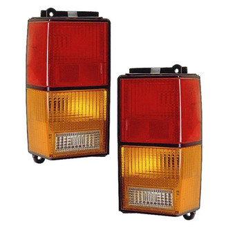 Depo® - Black Factory Replacement Tail Lights