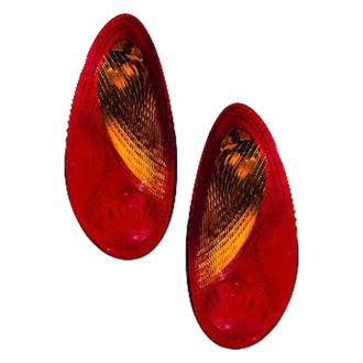 Depo® - Driver and Passenger Side Replacement Tail Lights (CAPA Certified)