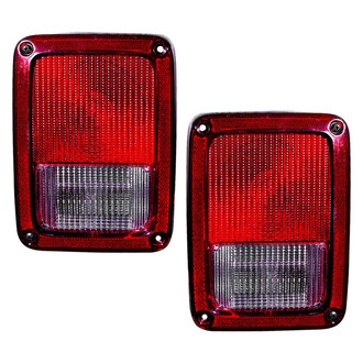 Depo® - Driver and Passenger Side Replacement Tail Lights (CAPA Certified)