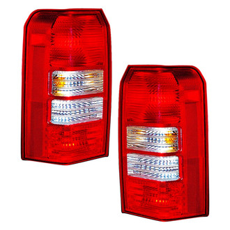 Depo® - Black Factory Replacement Tail Lights