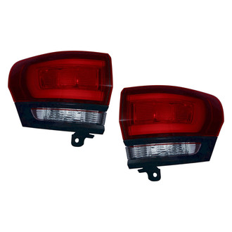Depo® - Driver and Passenger Side Outer Replacement Tail Lights (CAPA Certified)