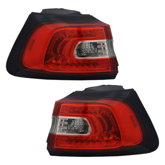 Depo® - Black LED Tail Lights