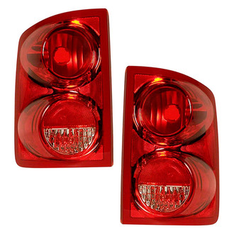 Depo® - Black Factory Replacement Tail Lights