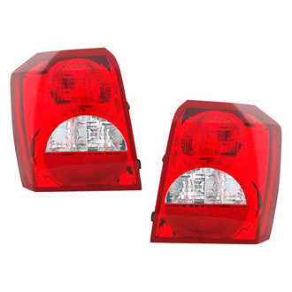 Depo® - Black Factory Replacement Tail Lights