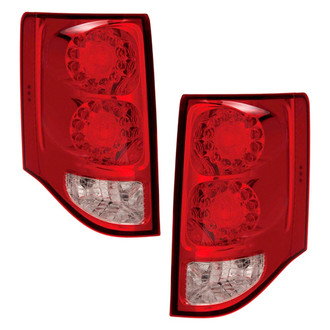 Depo® - Black LED Tail Lights