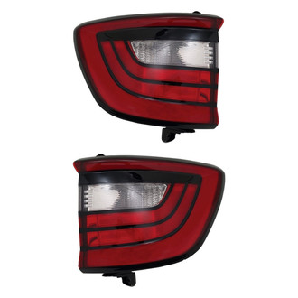 Depo® - Driver and Passenger Side Outer Replacement Tail Lights (CAPA Certified)