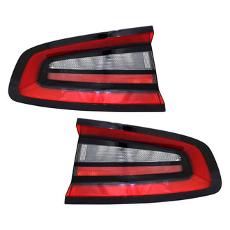 Depo® - Driver and Passenger Side Outer Replacement Tail Lights (CAPA Certified)