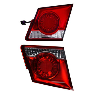 Depo® - Driver and Passenger Side Inner Replacement Tail Lights (Standard Line)
