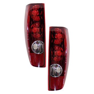 Depo® - Black Factory Replacement Tail Lights