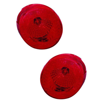 Depo® - Black Factory Replacement Tail Lights