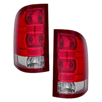 Depo® - Driver and Passenger Side Replacement Tail Lights (CAPA Certified)