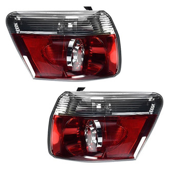 Depo® - Black LED Tail Lights