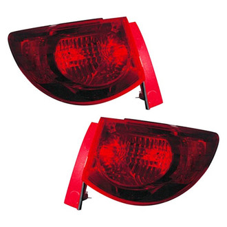 Depo® - Black Factory Replacement Tail Lights