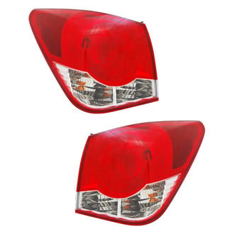 Depo® - Black Factory Replacement Tail Lights