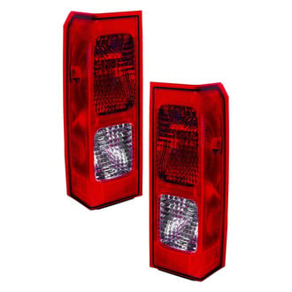 Depo® - Black Factory Replacement Tail Lights