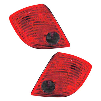 Depo® - Black Factory Replacement Tail Lights