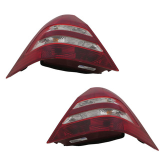Depo® - Driver and Passenger Side Replacement Tail Lights (CAPA Certified)