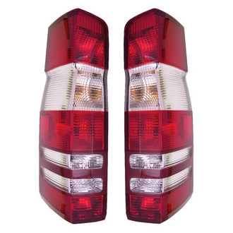 Depo® - Driver and Passenger Side Replacement Tail Lights (CAPA Certified)