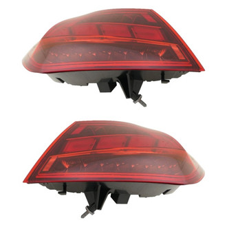 Depo® - Driver and Passenger Side Outer Replacement Tail Lights (Standard Line)