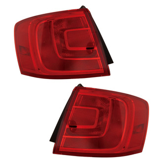 Depo® - Driver and Passenger Side Outer Replacement Tail Lights (Standard Line)
