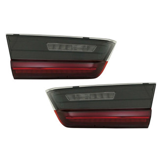 Depo® - Black Factory Replacement Tail Lights