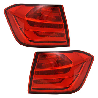 Depo® - Driver and Passenger Side Outer Replacement Tail Lights (CAPA Certified)