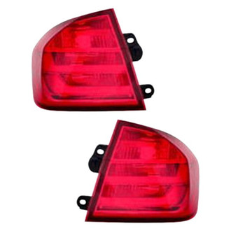 Depo® - Driver and Passenger Side Outer Replacement Tail Lights (Standard Line)