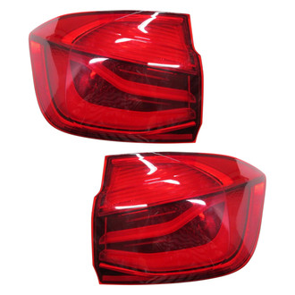 Depo® - Driver and Passenger Side Outer Replacement Tail Lights (Standard Line)