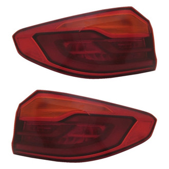 Depo® - Driver and Passenger Side Outer Replacement Tail Lights (CAPA Certified)