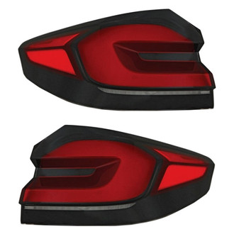 Depo® - Black LED Tail Lights