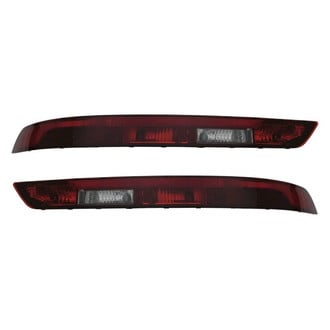 Depo® - Black Factory Replacement Tail Lights