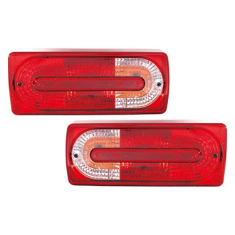 Depo® - Black Factory Replacement Tail Lights
