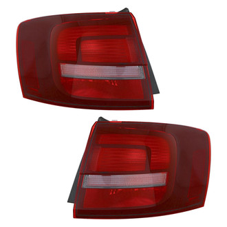 Depo® - Driver and Passenger Side Outer Replacement Tail Lights (Standard Line)