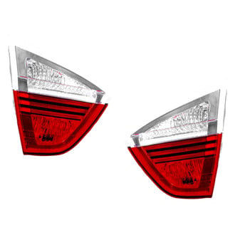 Depo® - Driver and Passenger Side Inner Replacement Tail Light Lens and Housings (Standard Line)