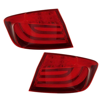 Depo® - Driver and Passenger Side Outer Replacement Tail Lights (CAPA Certified)