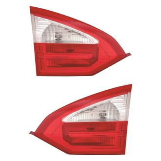 Depo® - Driver and Passenger Side Inner Replacement Tail Lights (CAPA Certified)