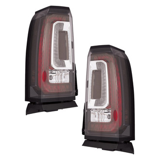 Depo® - Black LED Tail Lights