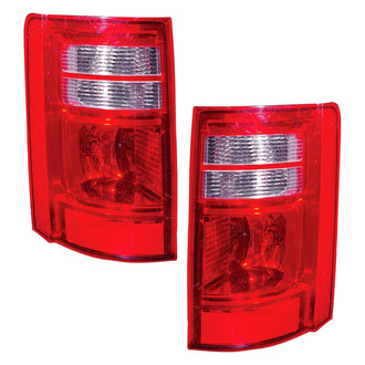 Depo® - Driver and Passenger Side Replacement Tail Lights (CAPA Certified)