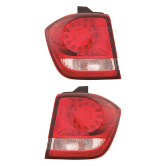 Depo® - Driver and Passenger Side Outer Replacement Tail Lights (CAPA Certified)