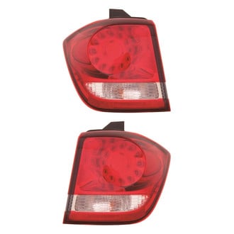 Depo® - Black LED Tail Lights