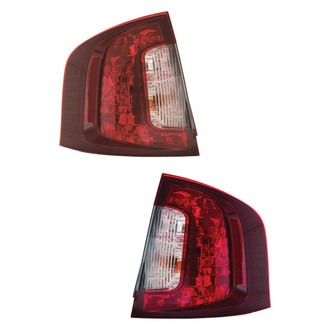 Depo® - Driver and Passenger Side Replacement Tail Lights (Standard Line)