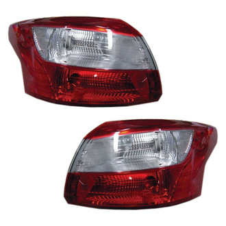 Depo® - Driver and Passenger Side Outer Replacement Tail Lights (CAPA Certified)