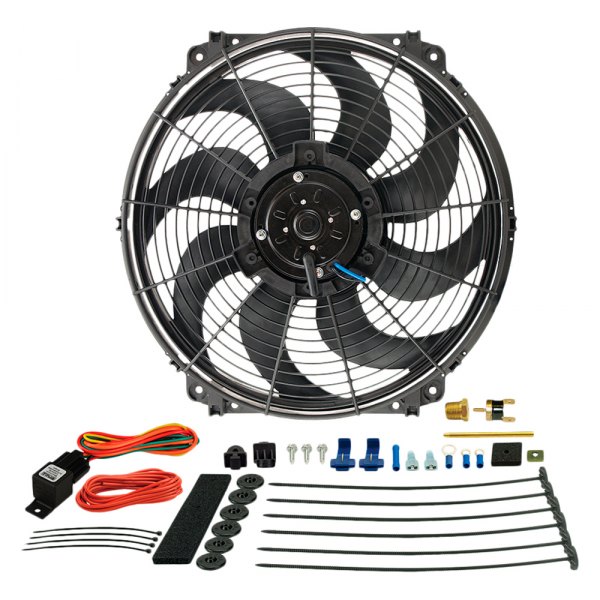 Derale Performance® 16016 - Tornado Electric Fan with Controller Kit