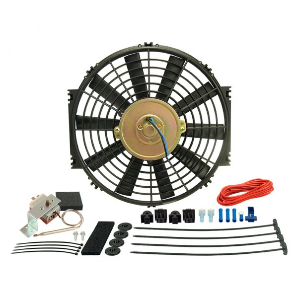 Derale Performance® - Dyno-Cool Electric Fan and Mechanical Fan Controller Kit
